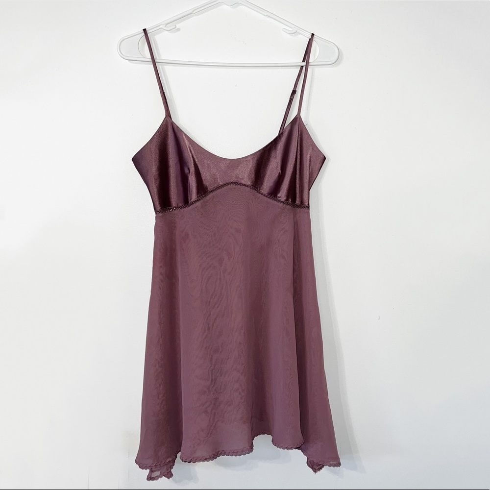 Victoria’s Secret | Babydoll Chemise Light Purple Violet Slip Dress Size Small